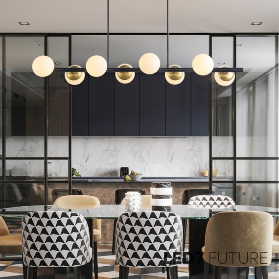 Loft Industry Modern - iX Line Chandelier